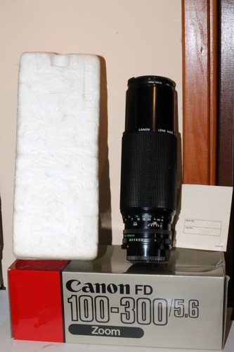 Zoom canon 100 300 - zoom, fd
